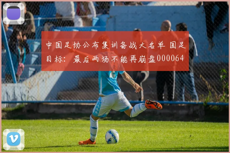 中国足协公布集训备战大名单 国足目标：最后两场不能再崩盘0000644